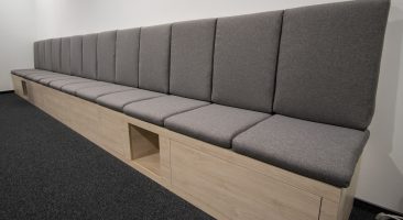 Tapicerowane siedzisko