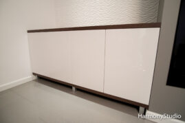 Komoda biały połysk