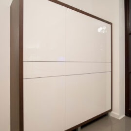 Nowoczesny kredens biały